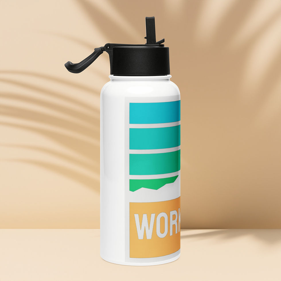 Thumbnail: WorkSkiRV  Stainless steel water bottle 