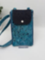 Front with snap closed flap