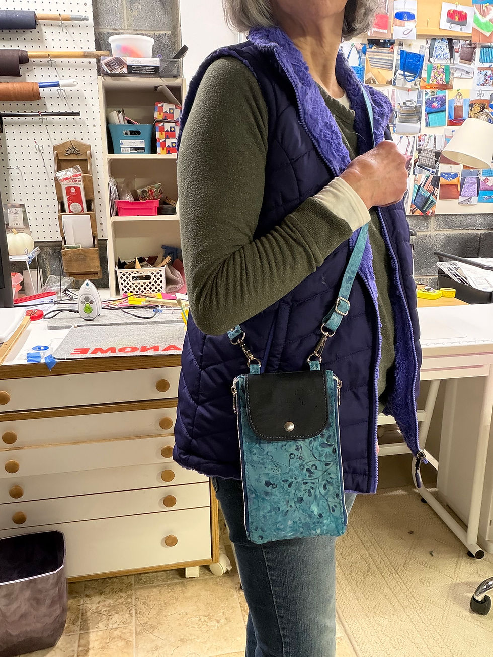 Thumbnail: Crossbody strap is adjustable