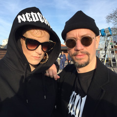 Filips far - Together with actress Marie Dalsgaard 2017
