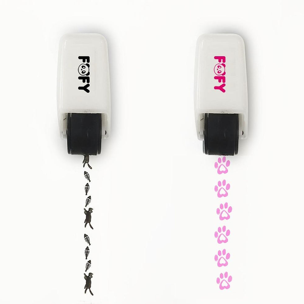 Kit com 2 carimbos Cute Gatinhos - Fofy