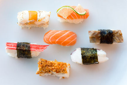 Oriental food photography