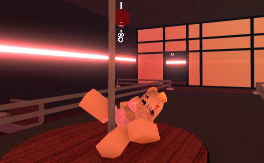 Roblox condo girl showcasing an animation