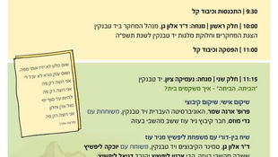 הכנס השנתי ע"ש יצחק טבנקין 2025