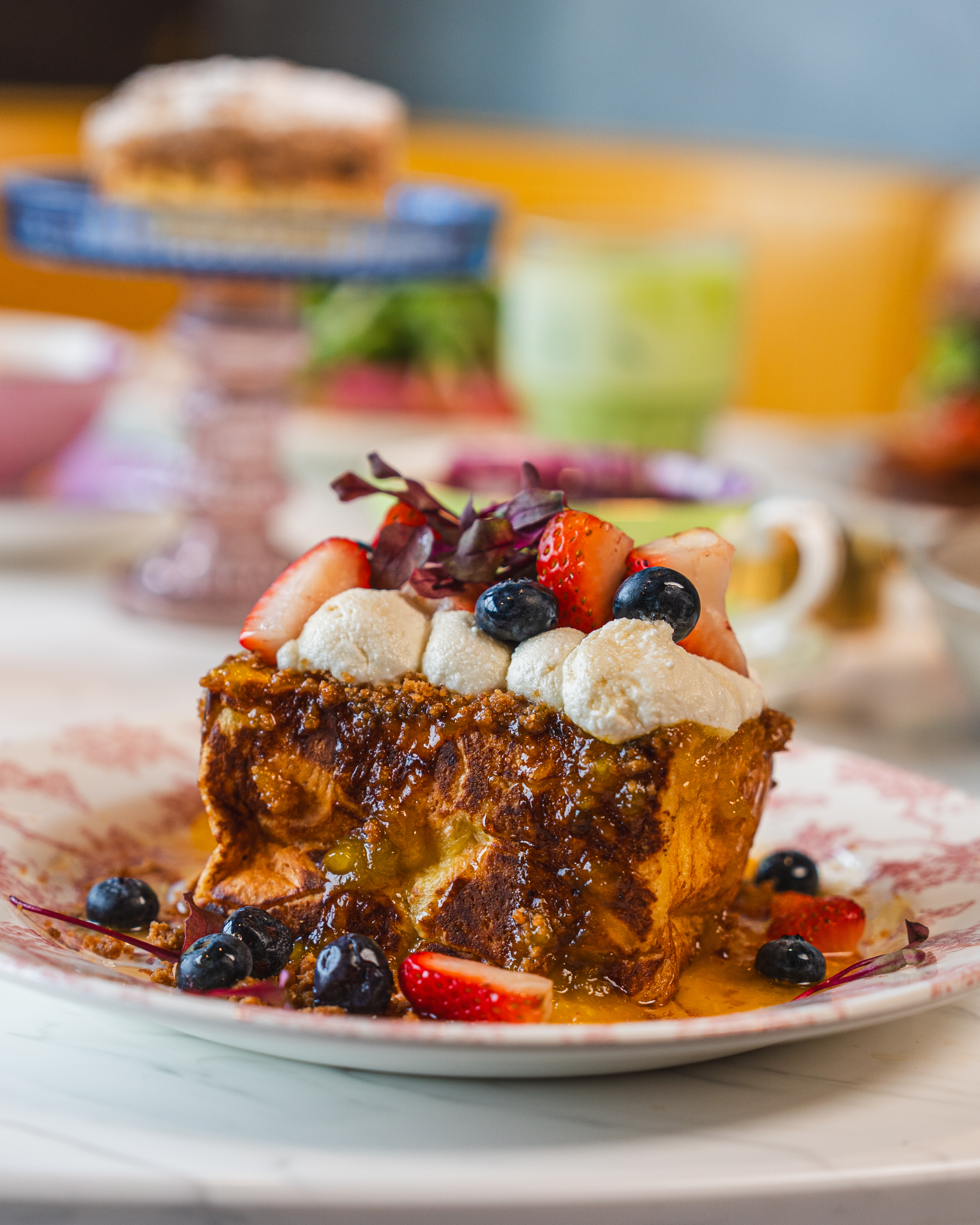 Arranged Food and Objects