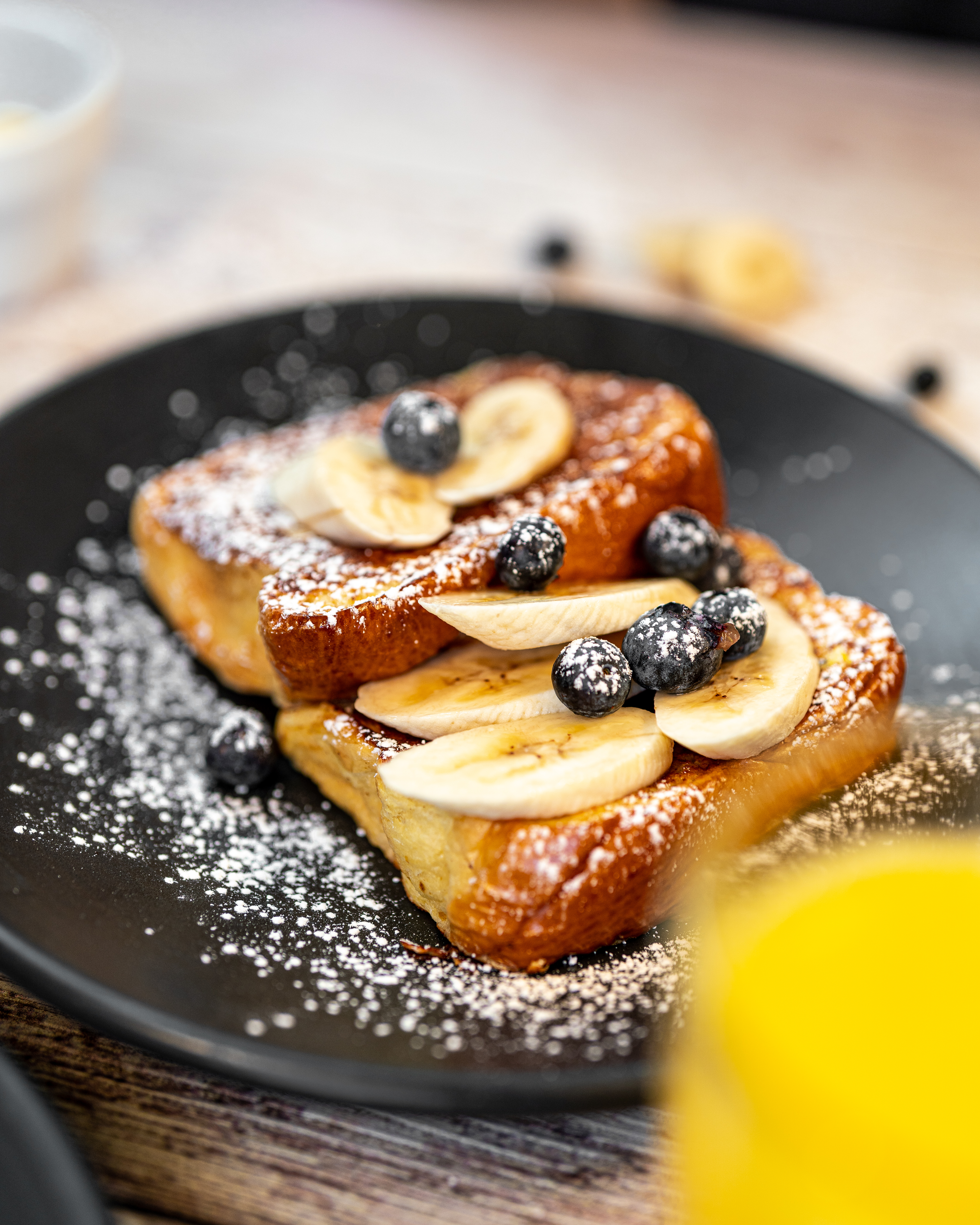 Arranged Food and Objects