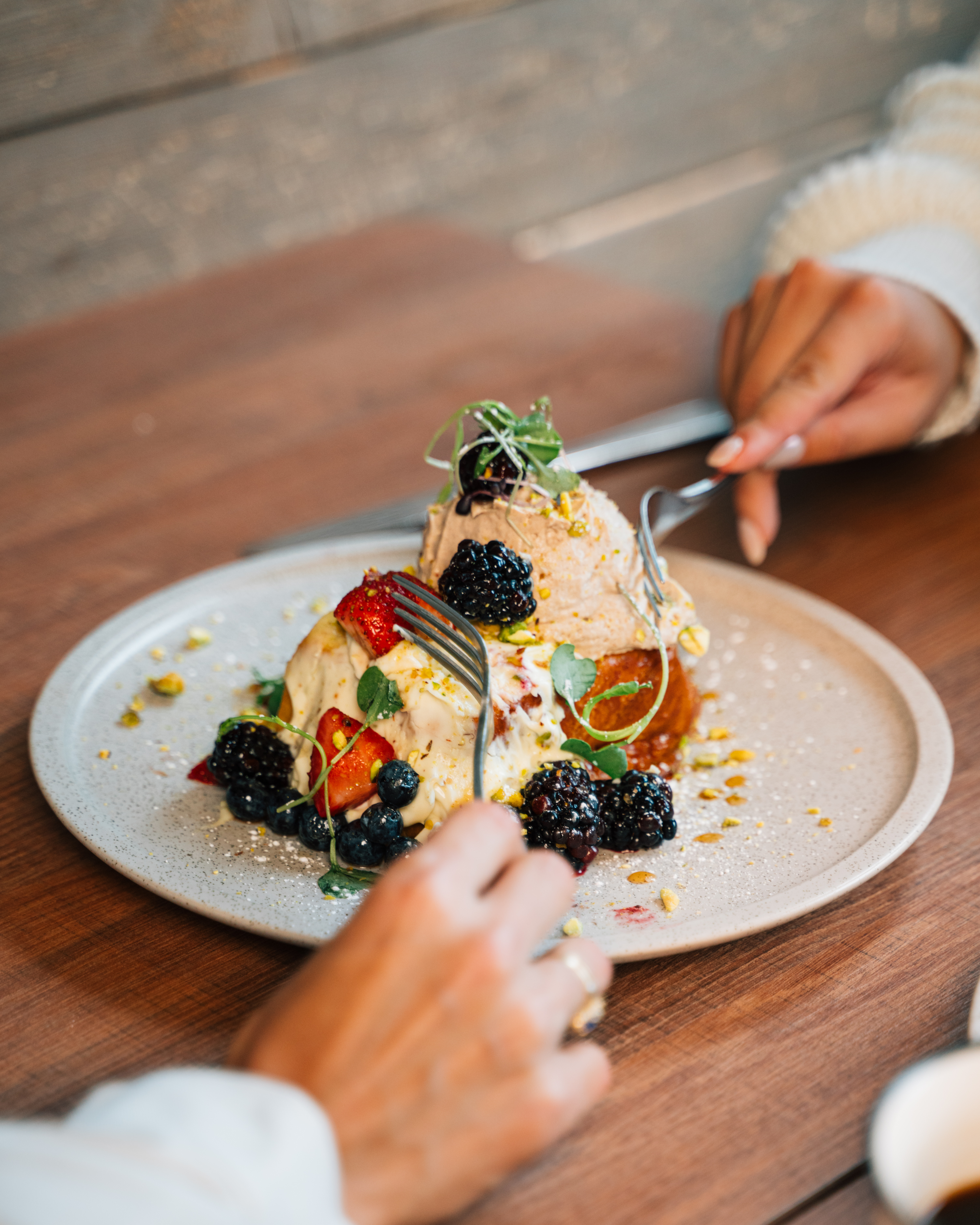 Arranged Food and Objects