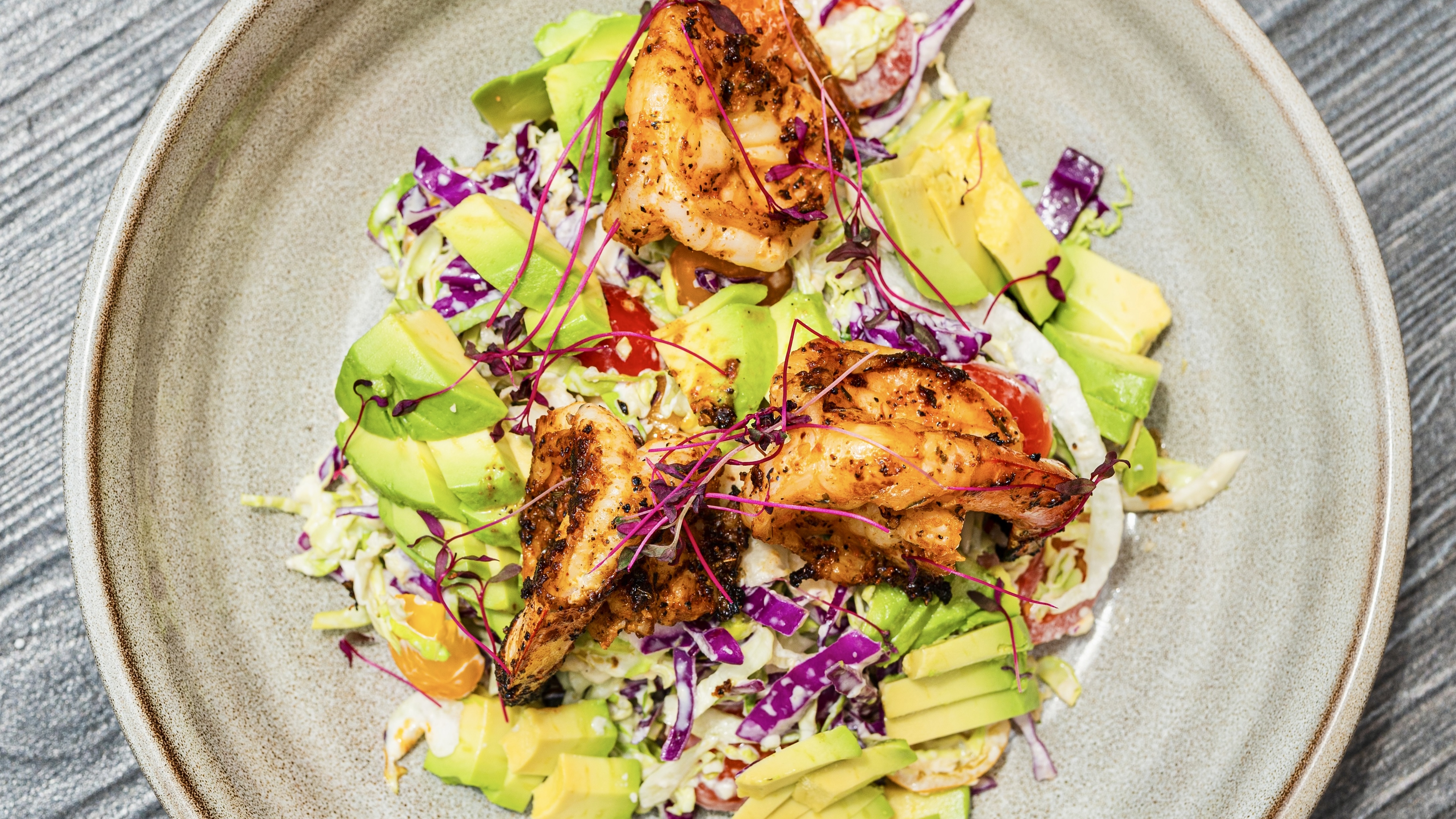 Arranged Food and Objects