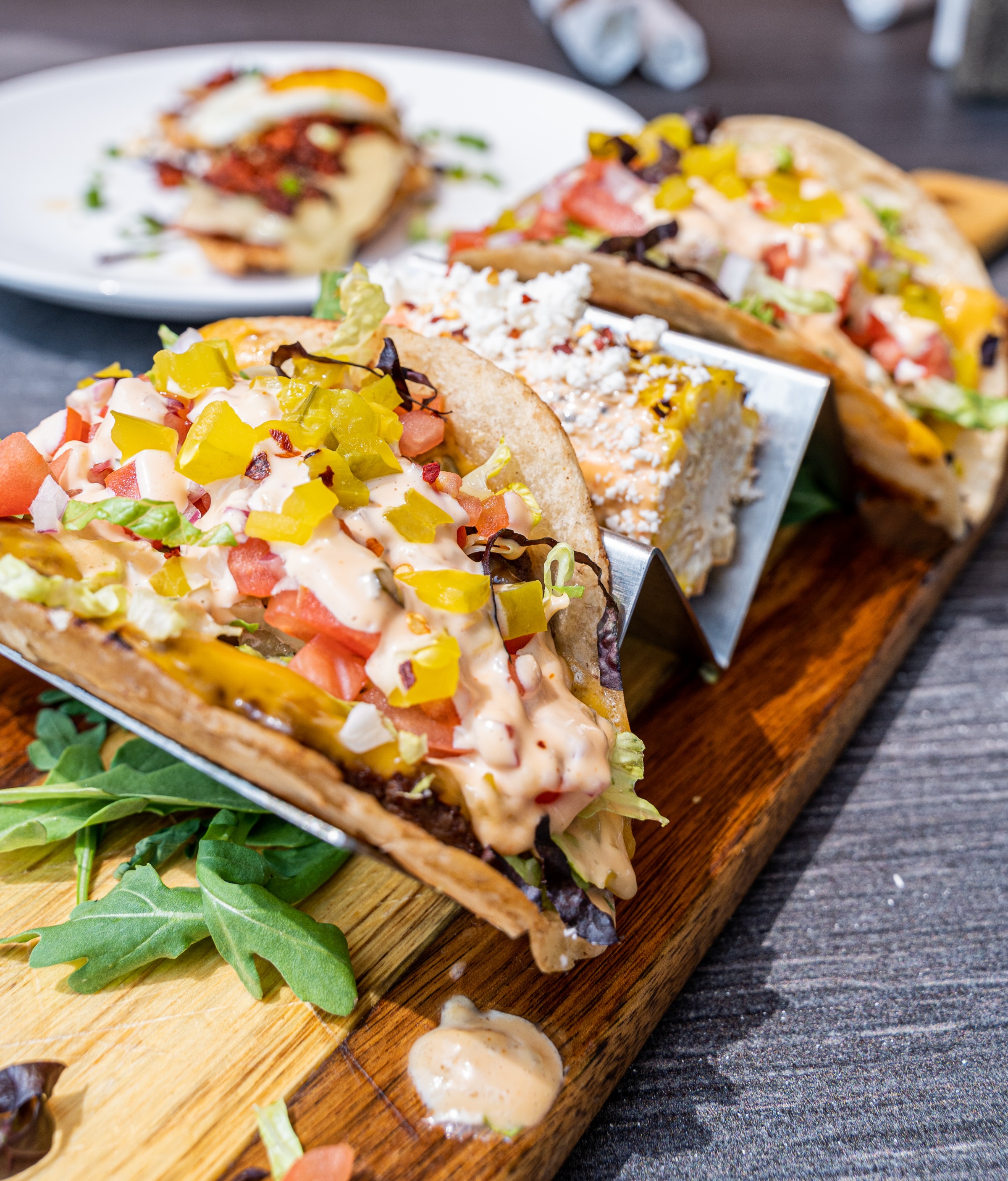 Arranged Food and Objects