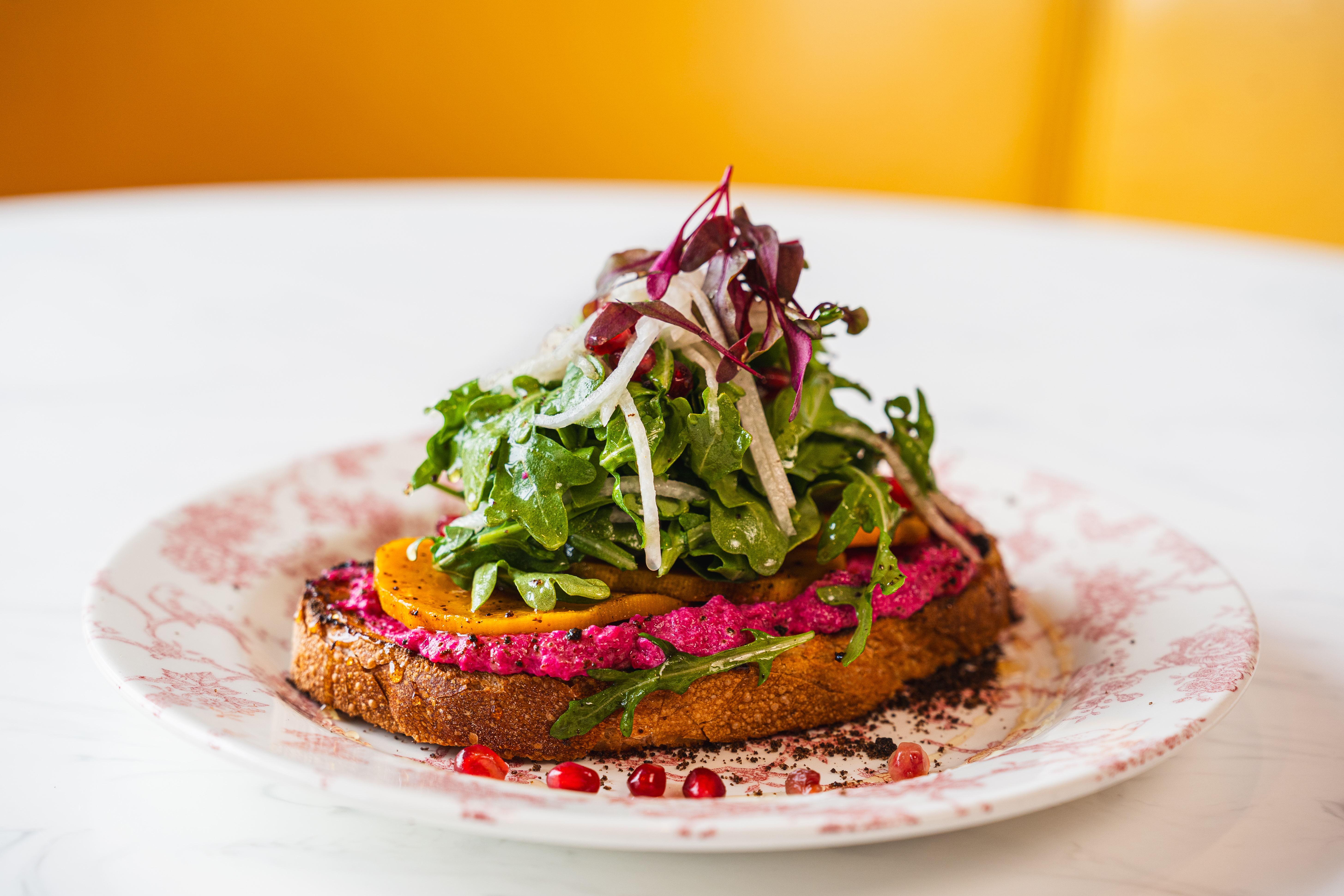 Arranged Food and Objects