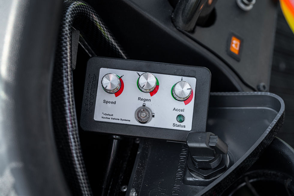 Thumbnail: 2018 Low Speed Vehicle (LSV) speed, regen, and accel button
