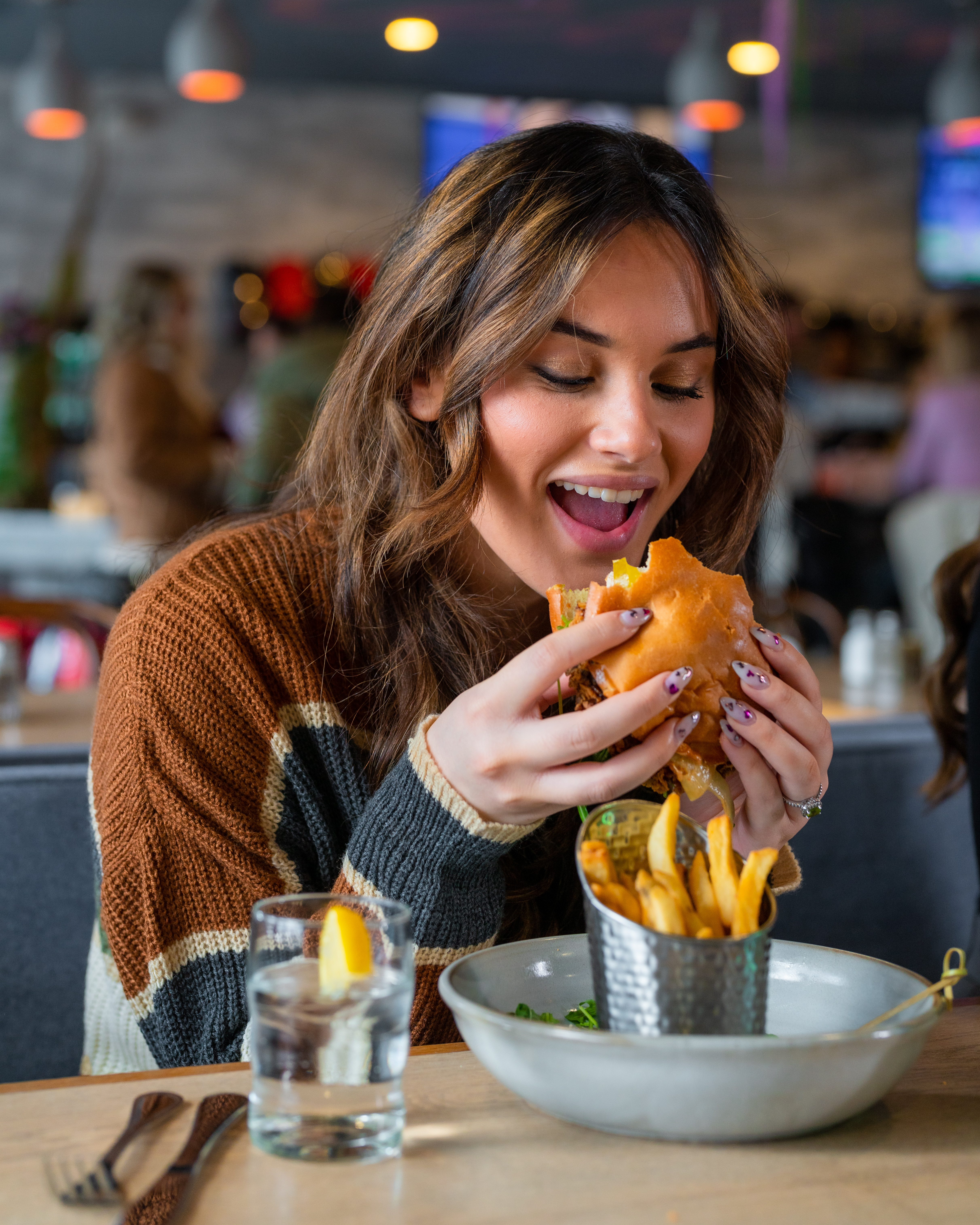 Arranged Food and Objects