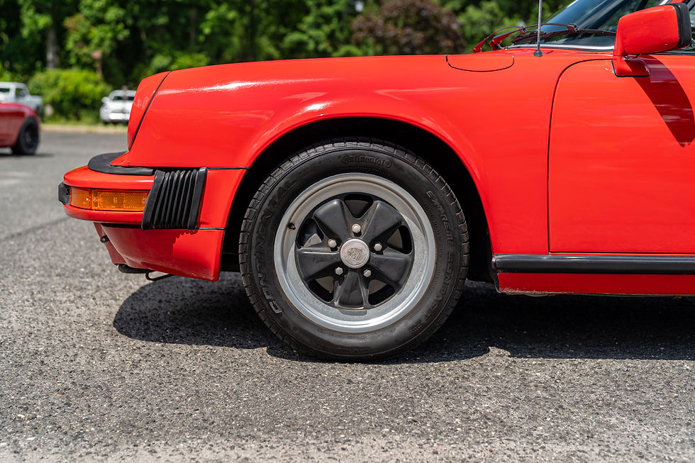Thumbnail: tire of red 1979 Porsche 911 3.0 SC Targa