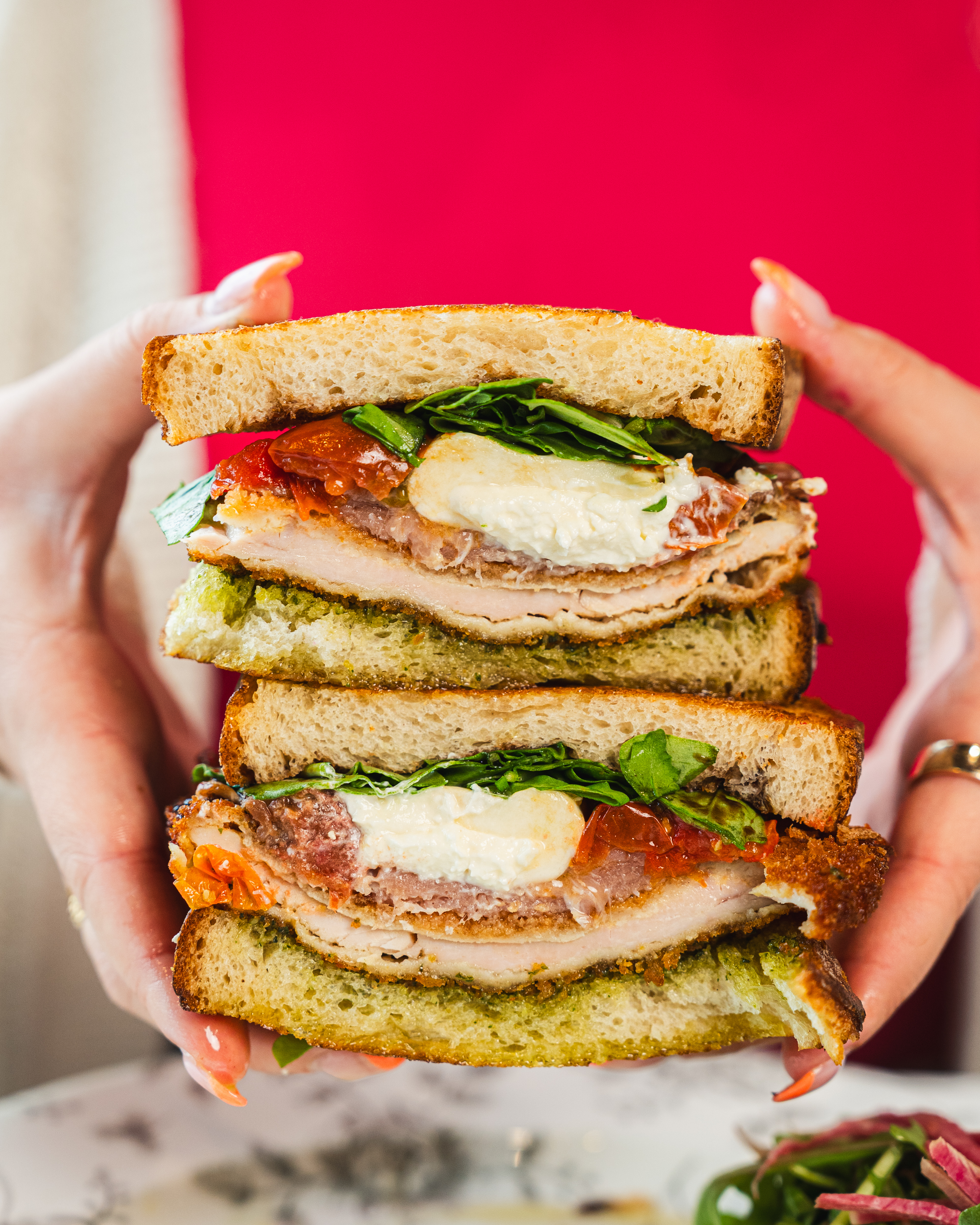 Arranged Food and Objects