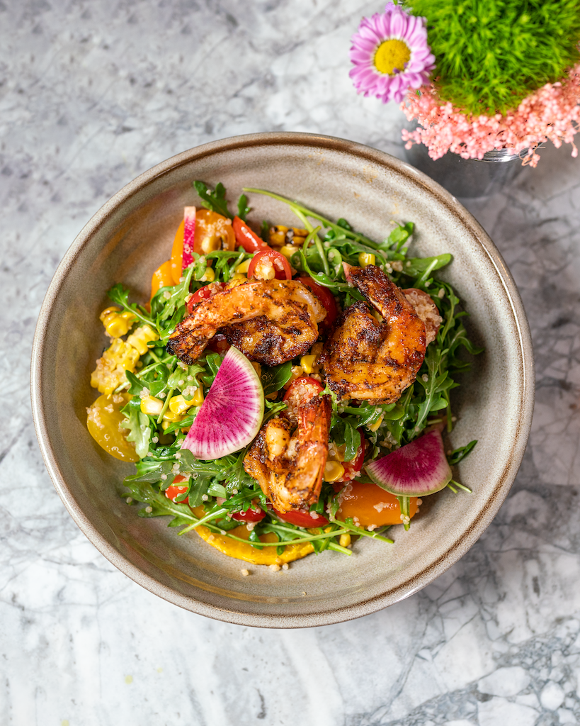 Arranged Food and Objects