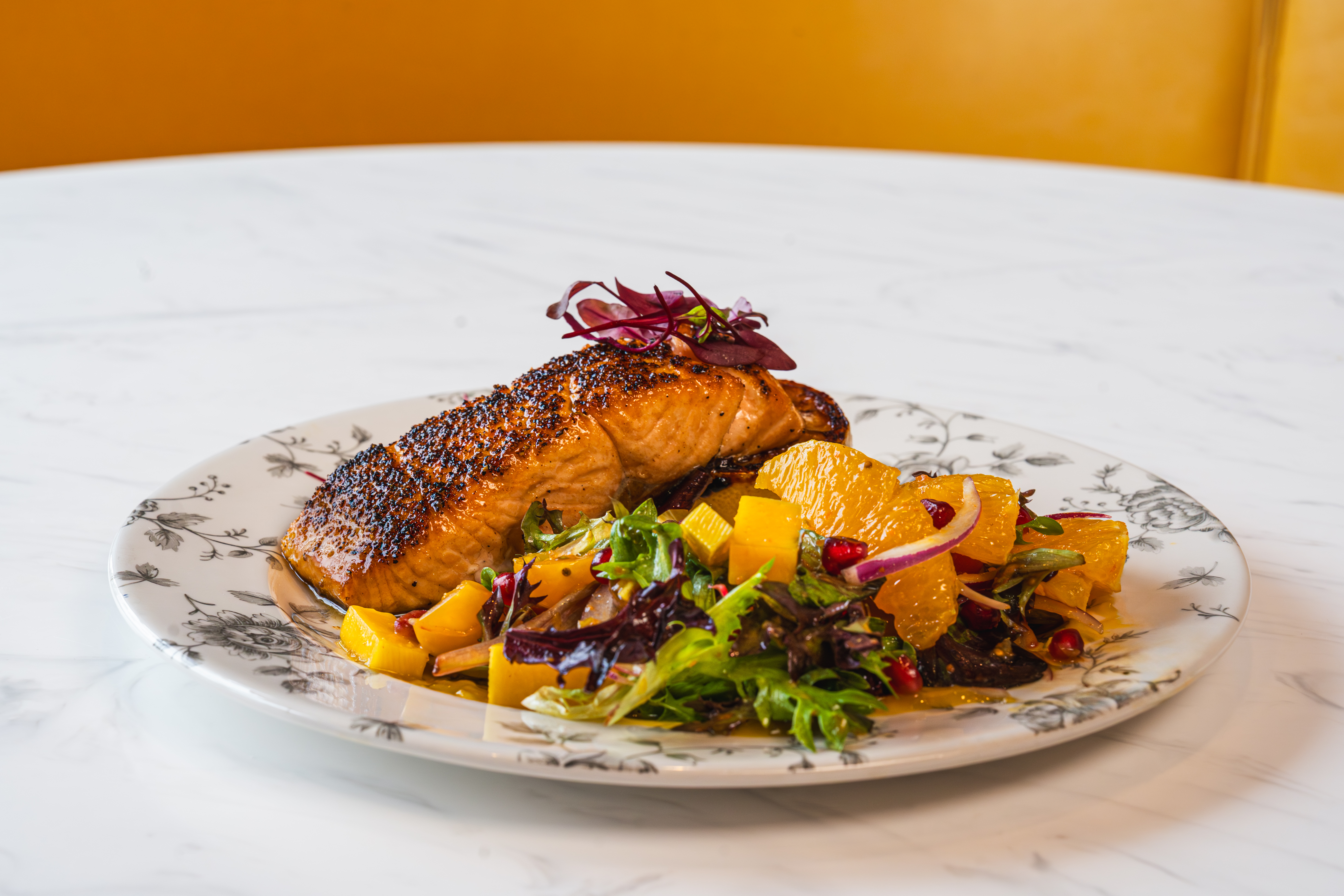 Arranged Food and Objects