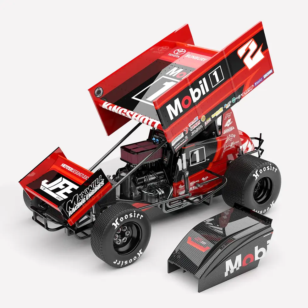 Thumbnail: Krikke Motorsport #2 Sprintcar - 2024/2025 USA Vs WA