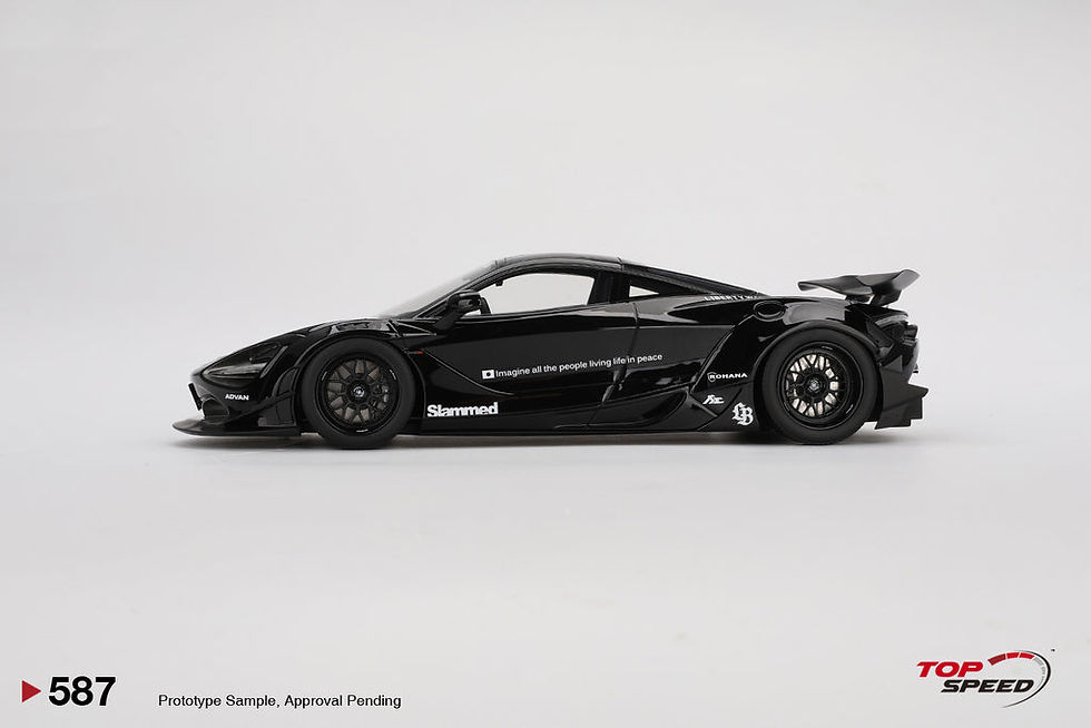 Thumbnail: MCLAREN 720S LB-WORKS -- BLACK 1:18 