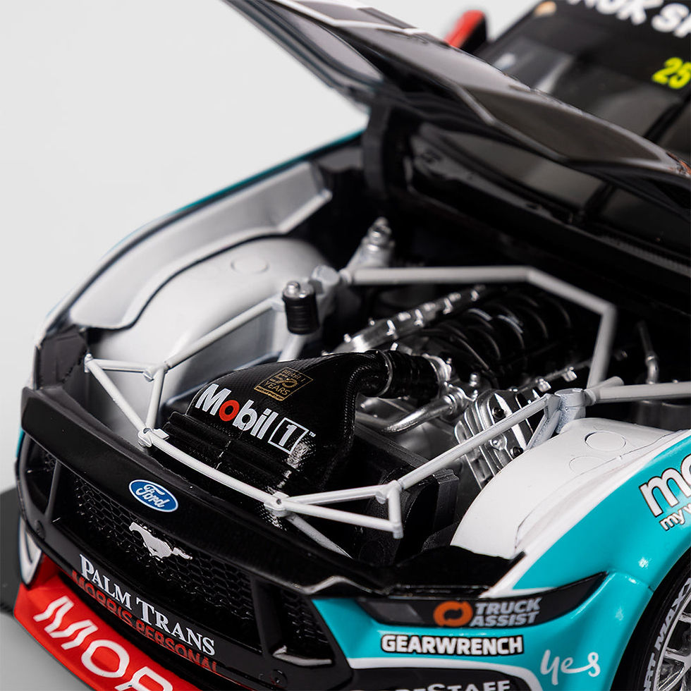 Thumbnail: 1:18 2025 1st place NZ Chaz Mostert Mobil 1 Optus Racing #25