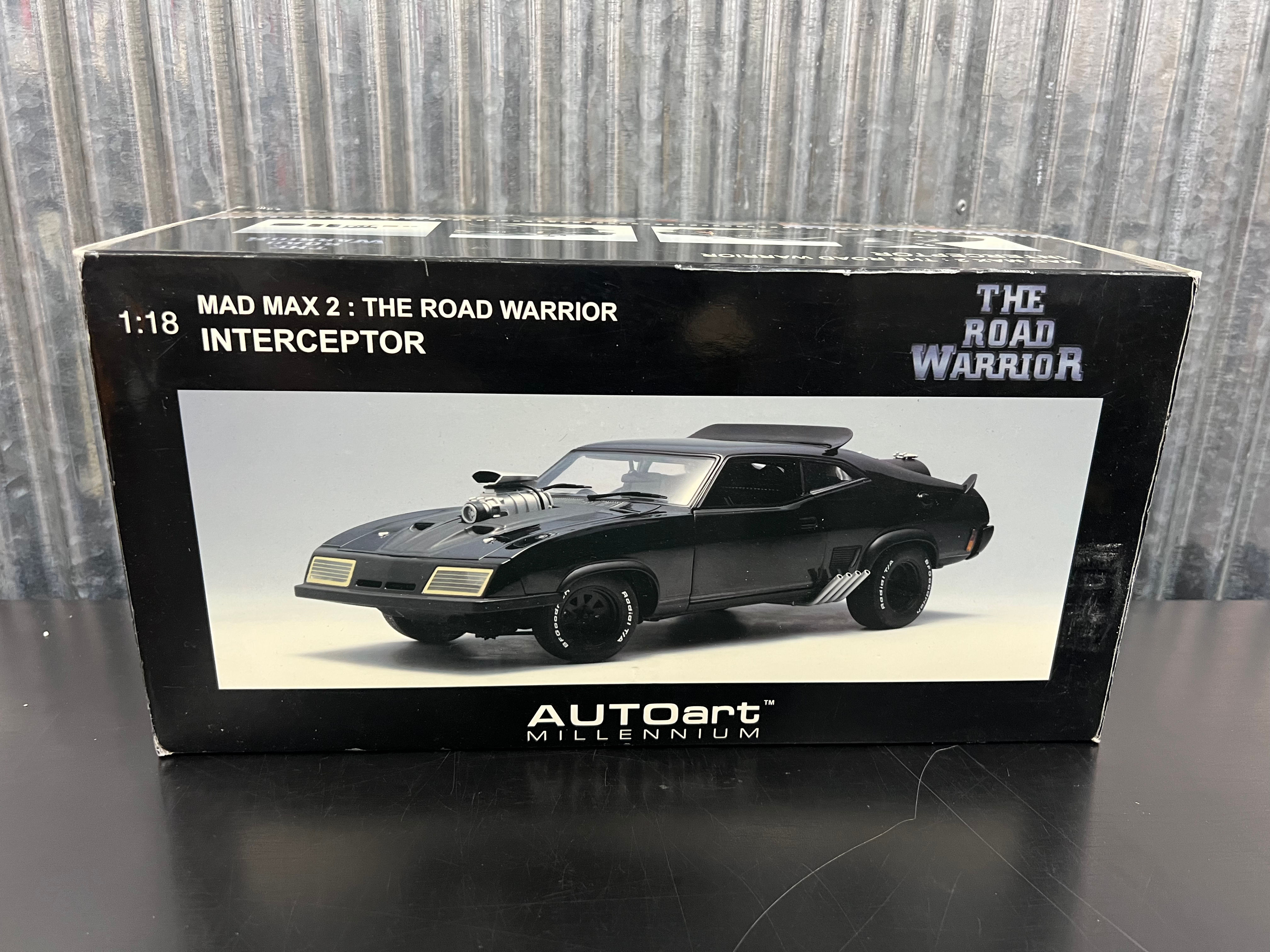 Mad Max 2 Diecast Car 1/18 The Road Warrior Interceptor AUTOart Millennium