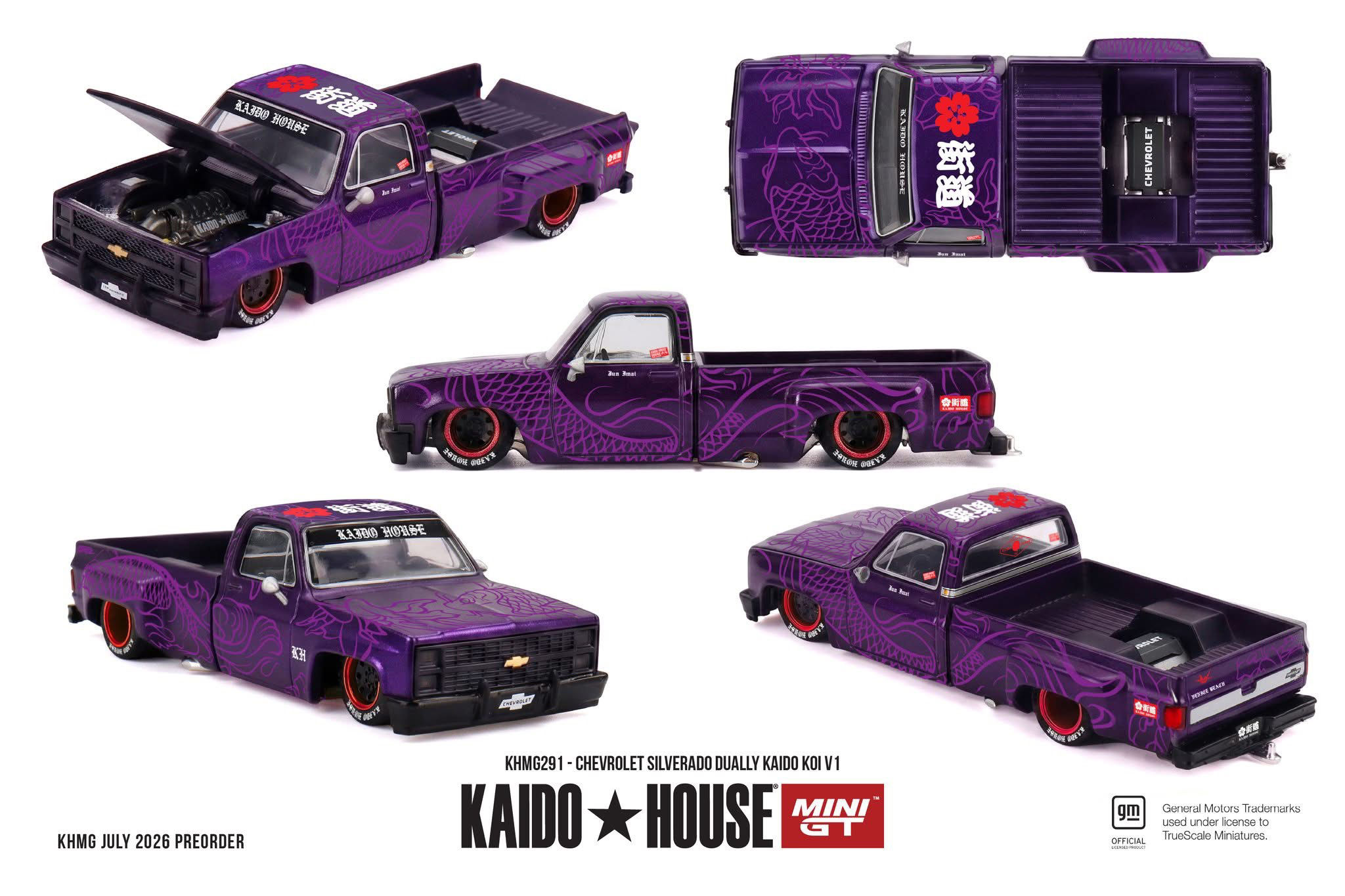 (Pre order) Chevrolet Silverado Dually KAIDO Koi V1