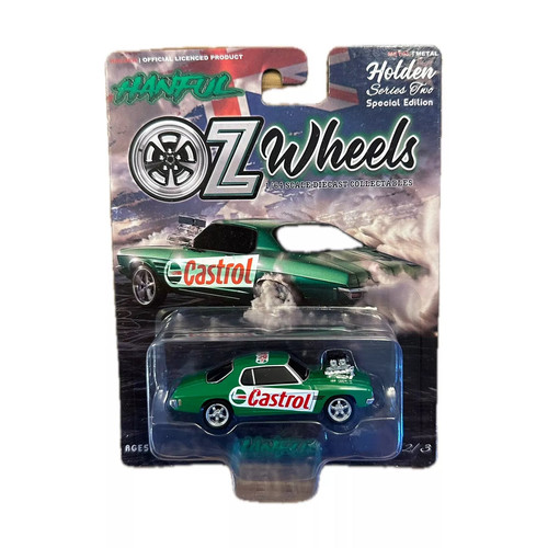 Oz Wheels single card Handful Castrol graphics | Costoys