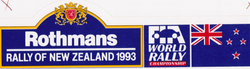 RALLY OF NZ 1993