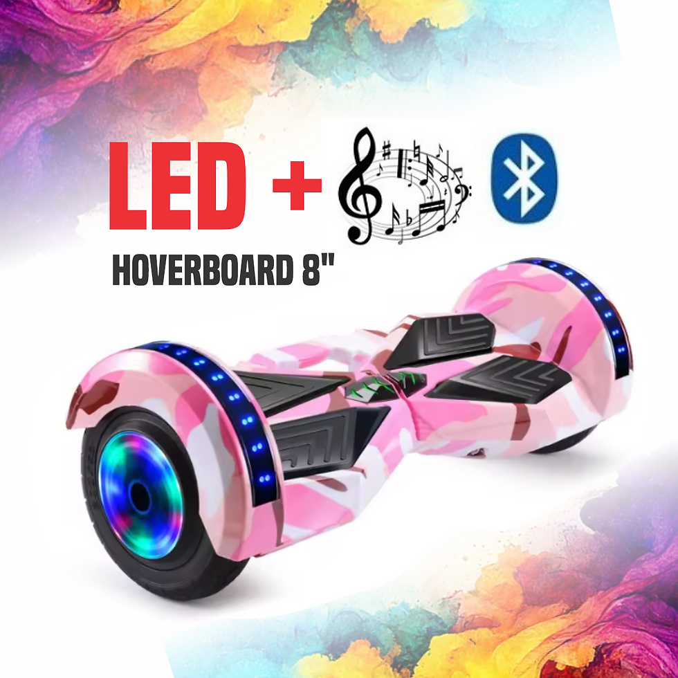 Miniatura: Hoverboard 8 Polegadas com Led, Som e Bluetooth