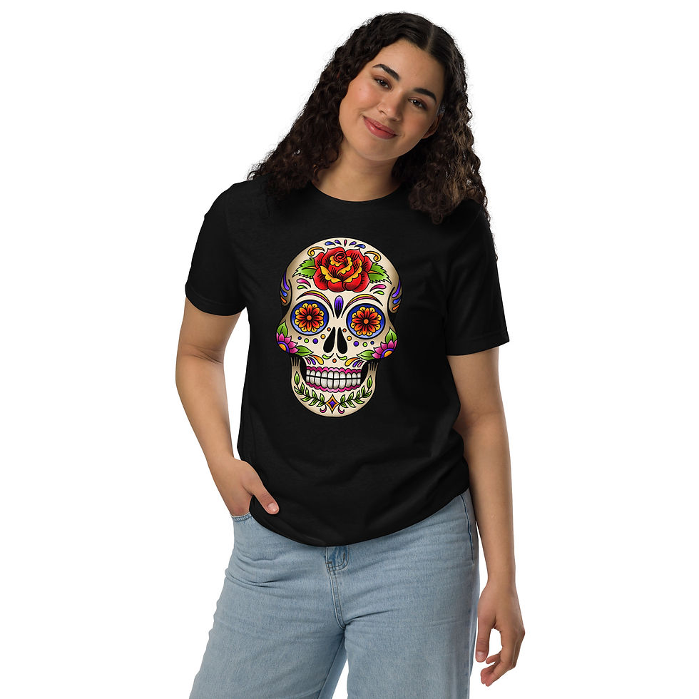 Thumbnail: Sugar Skull Unisex Graphic Tee