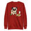 Thumbnail: Leave Some for Santa — Christmas Pug Unisex Premium Sweatshirt
