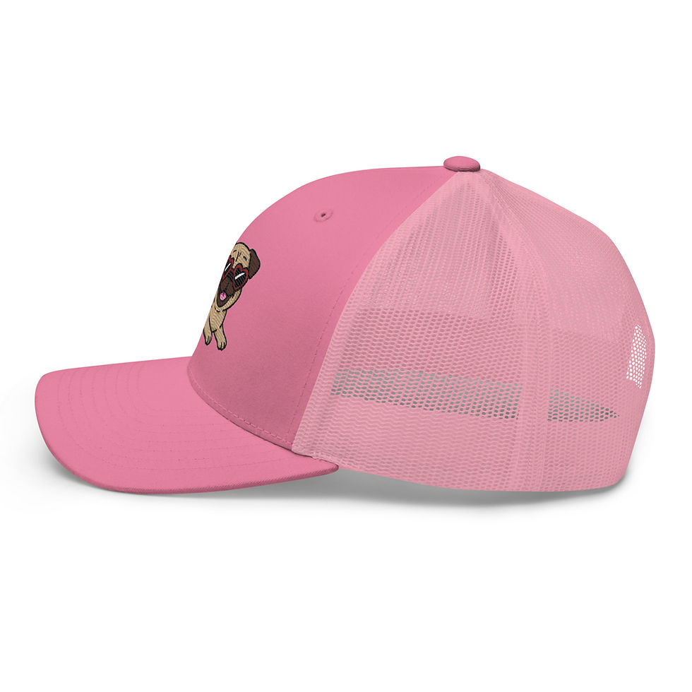 Thumbnail: Pugs + Kisses Trucker Hat