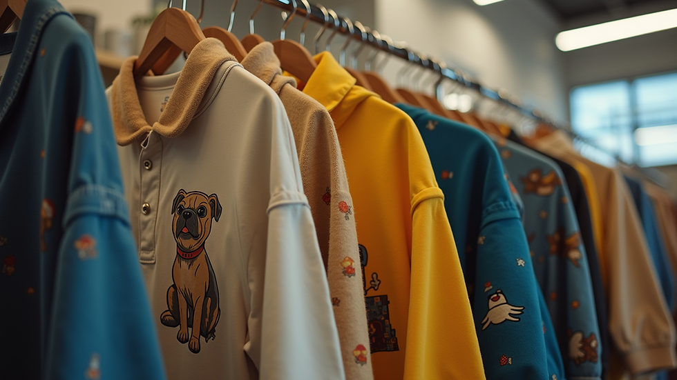 Trendy Dog-Inspired Clothing for Humans