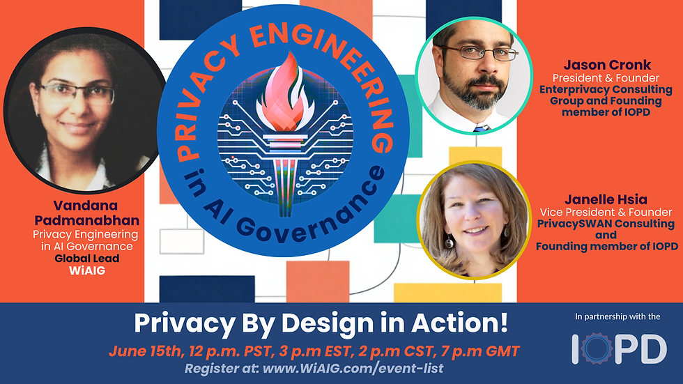 Privacy By Design in Action!