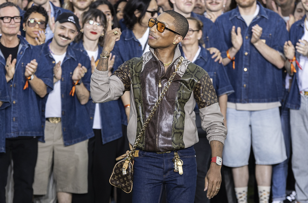 Pharrell at LV Show, June 2025