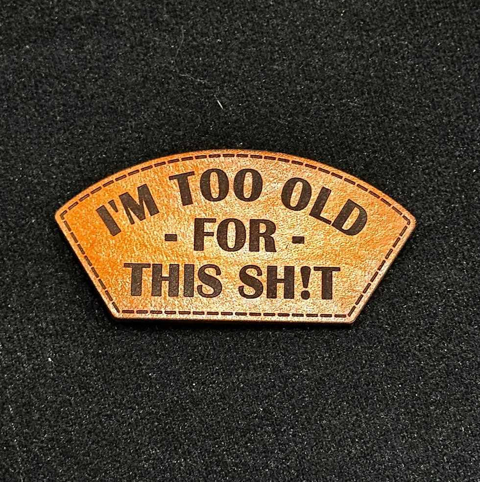 Thumbnail: Custom Airbrush Leather Patch