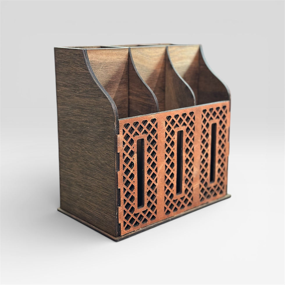 Thumbnail: 6 SLOTTED CADDY SIDE VIEW