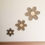 Miniature : Marguerites en bois - Décoration murale