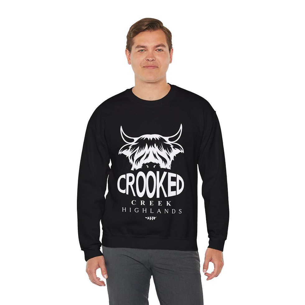 Thumbnail: Crooked Creek Highlands Crewneck Sweatshirt