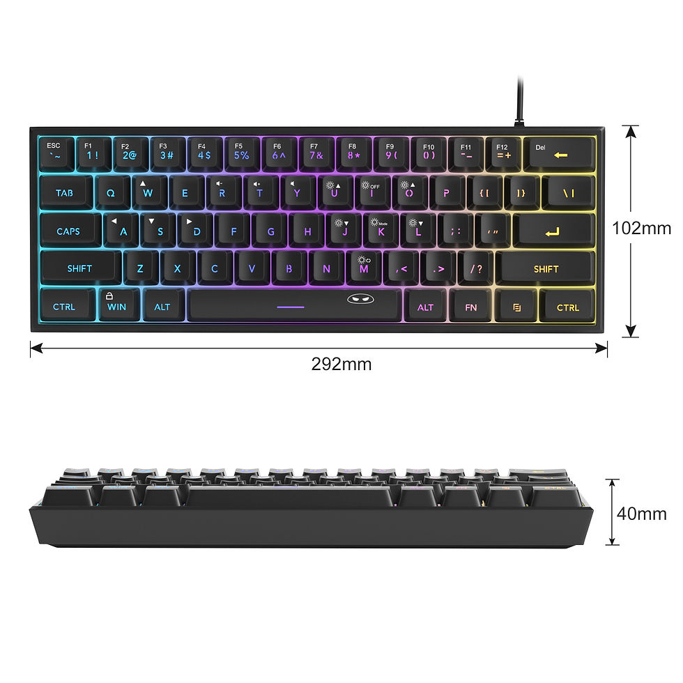 Thumbnail: MageGee Mini 60% Gaming Keyboard
