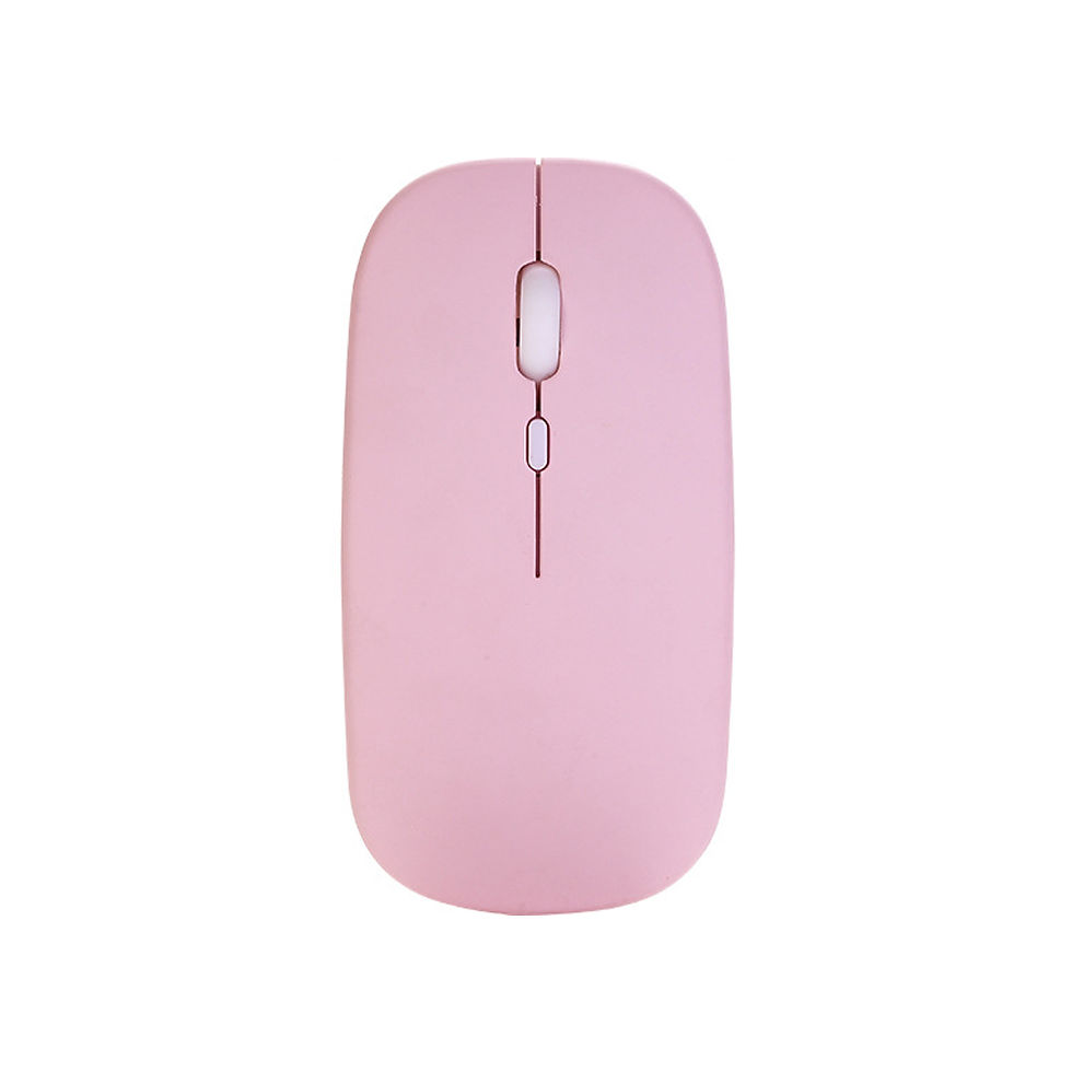 Thumbnail: Silent Bluetooth Mouse Marcaron Computer Laptop Optical Mouse Wireless for iPad 