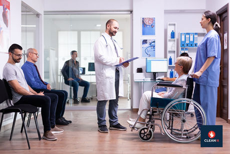 You Can Get Sick From “Germs on Hospital Floors”..