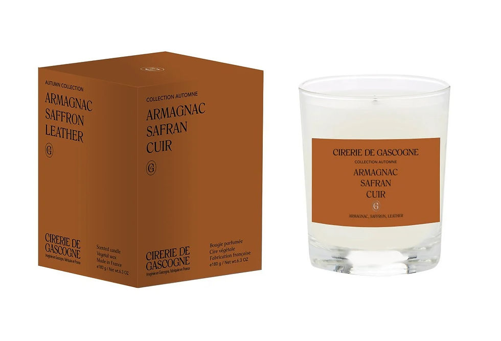 Thumbnail: BOUGIE  ARMAGNAC SAFRAN CUIR 180g