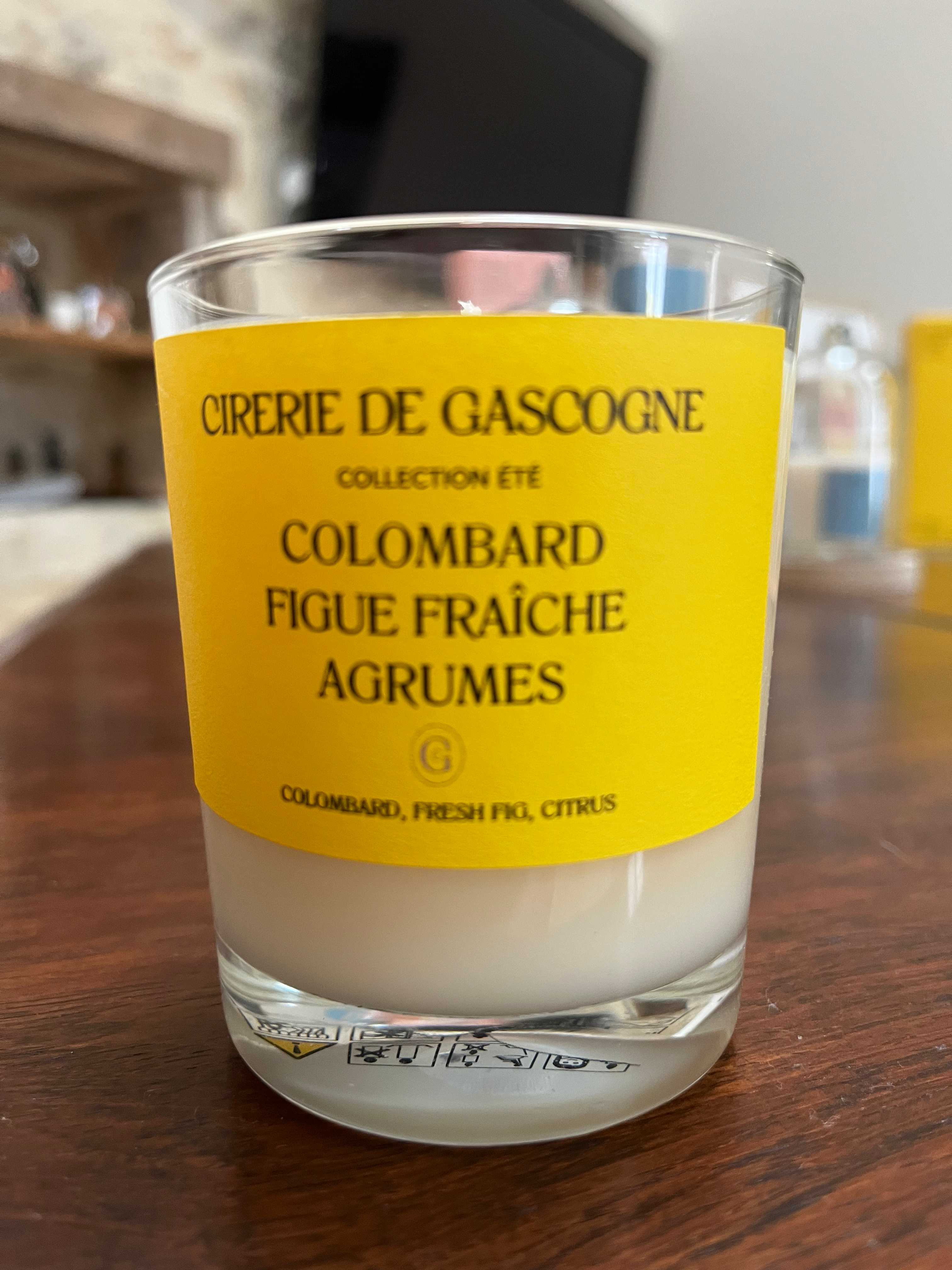 BOUGIE COLOMBARD FIGUE FRAICHE AGRUMES 180g
