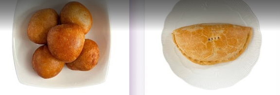 Arranged Food and Objects