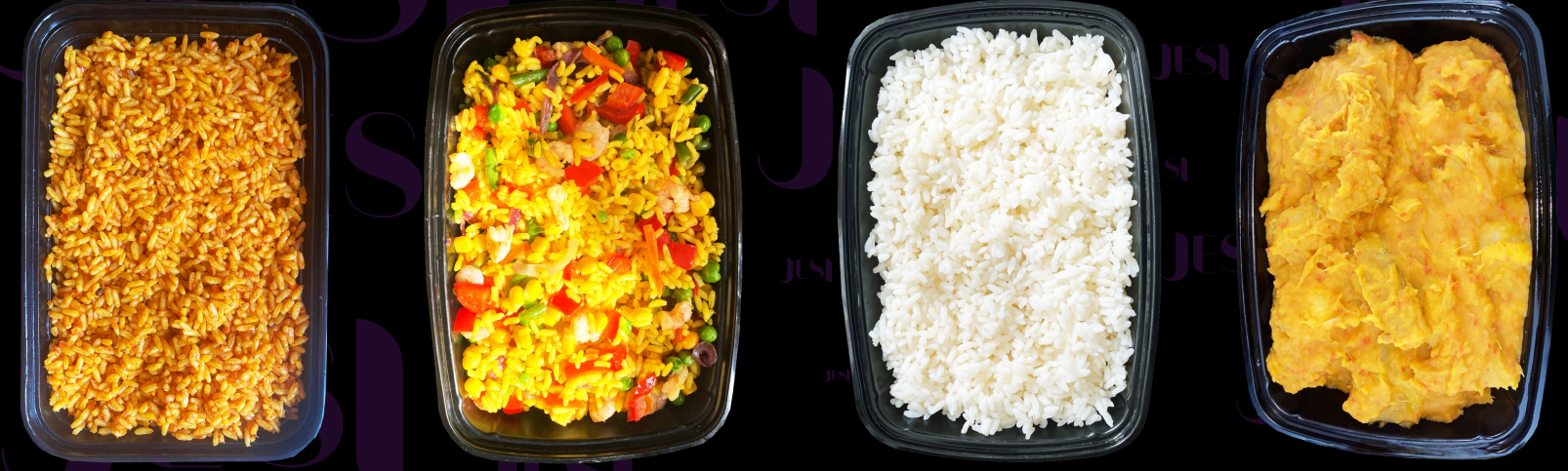 Arranged Food and Objects