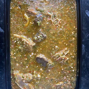 Okra soup