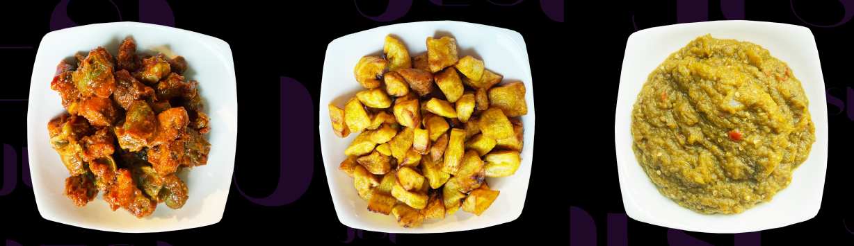 Arranged Food and Objects