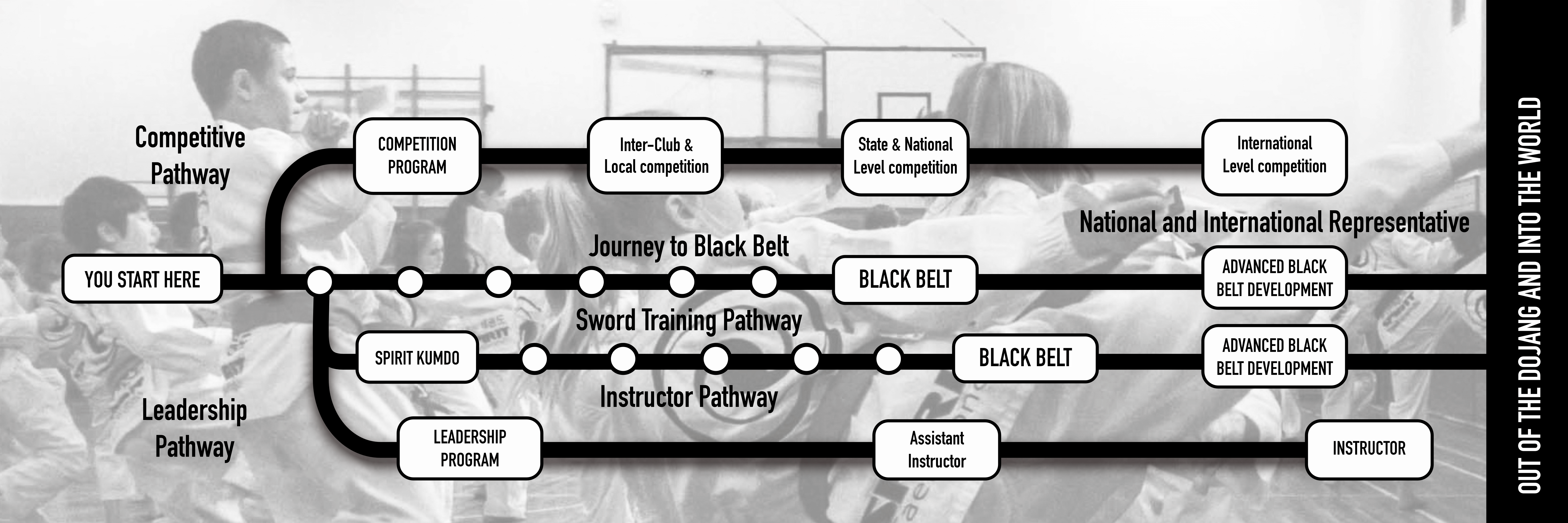 Spirit Taekwondo Development Pathways