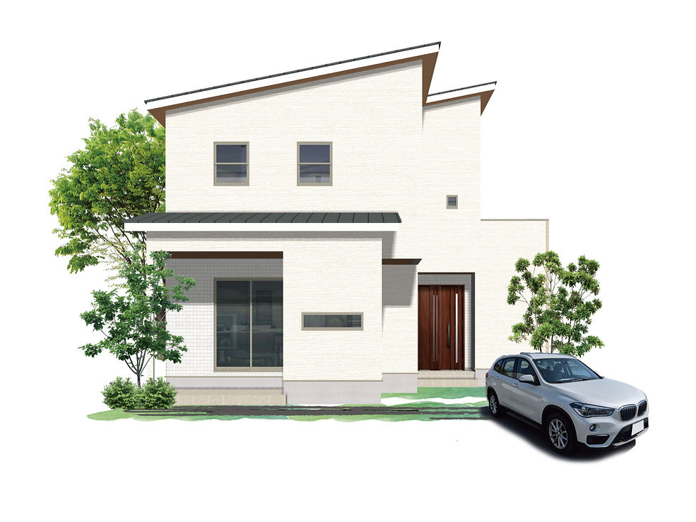 外観|熊本市南区で新築注文住宅を建てるならペンギンホーム