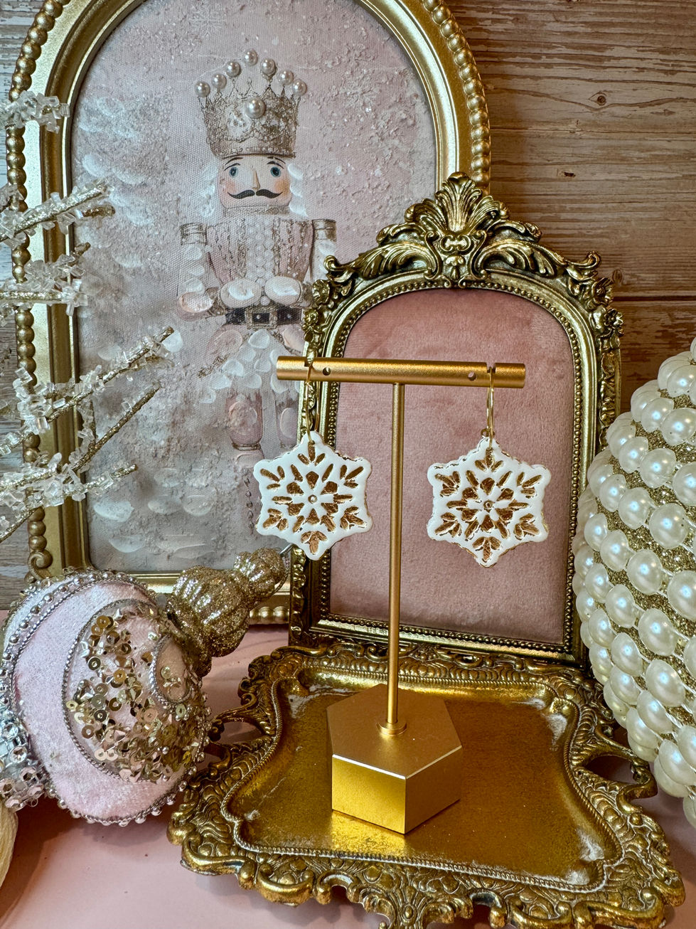 Golden Snowflakes
